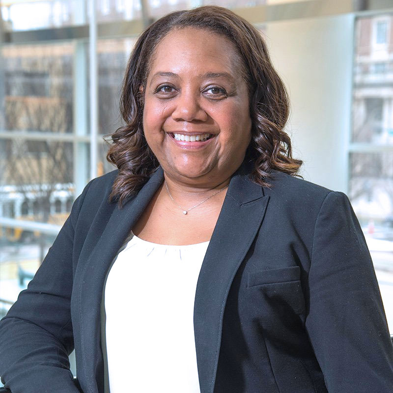 Patrice Faison, associate director of the M.S. Major in Management Program
