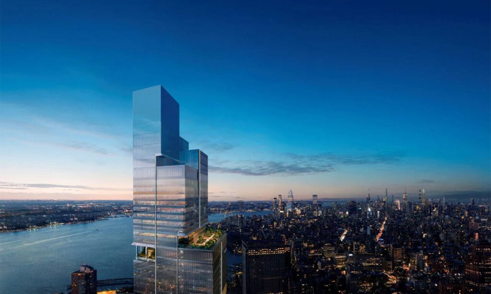 A rendering of the Two World Trade Center in Manhattan, New York.