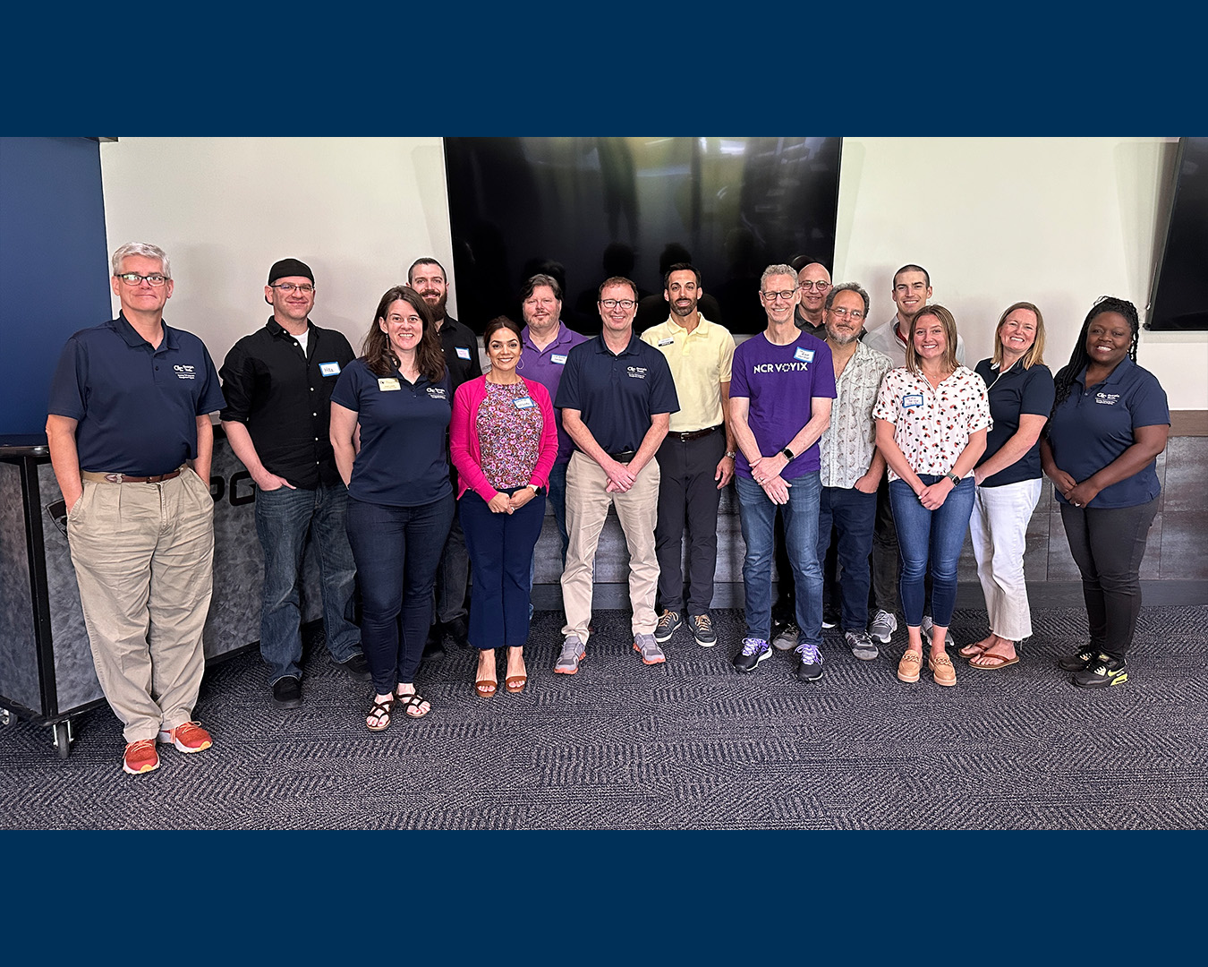 Bob Burgess with T&M Corporate Affiliates and T&M Staff, May 2024