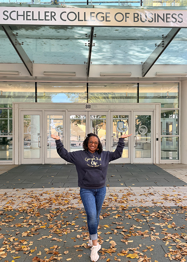 Brandi Kenner at the Scheller College of Business
