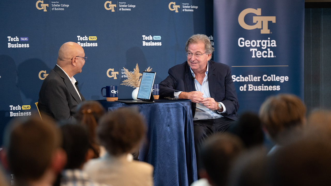 Dean Anuj Mehrotra in conversation with Jaime Gilinski, IE ’78, CEO of Grupo Nutresa