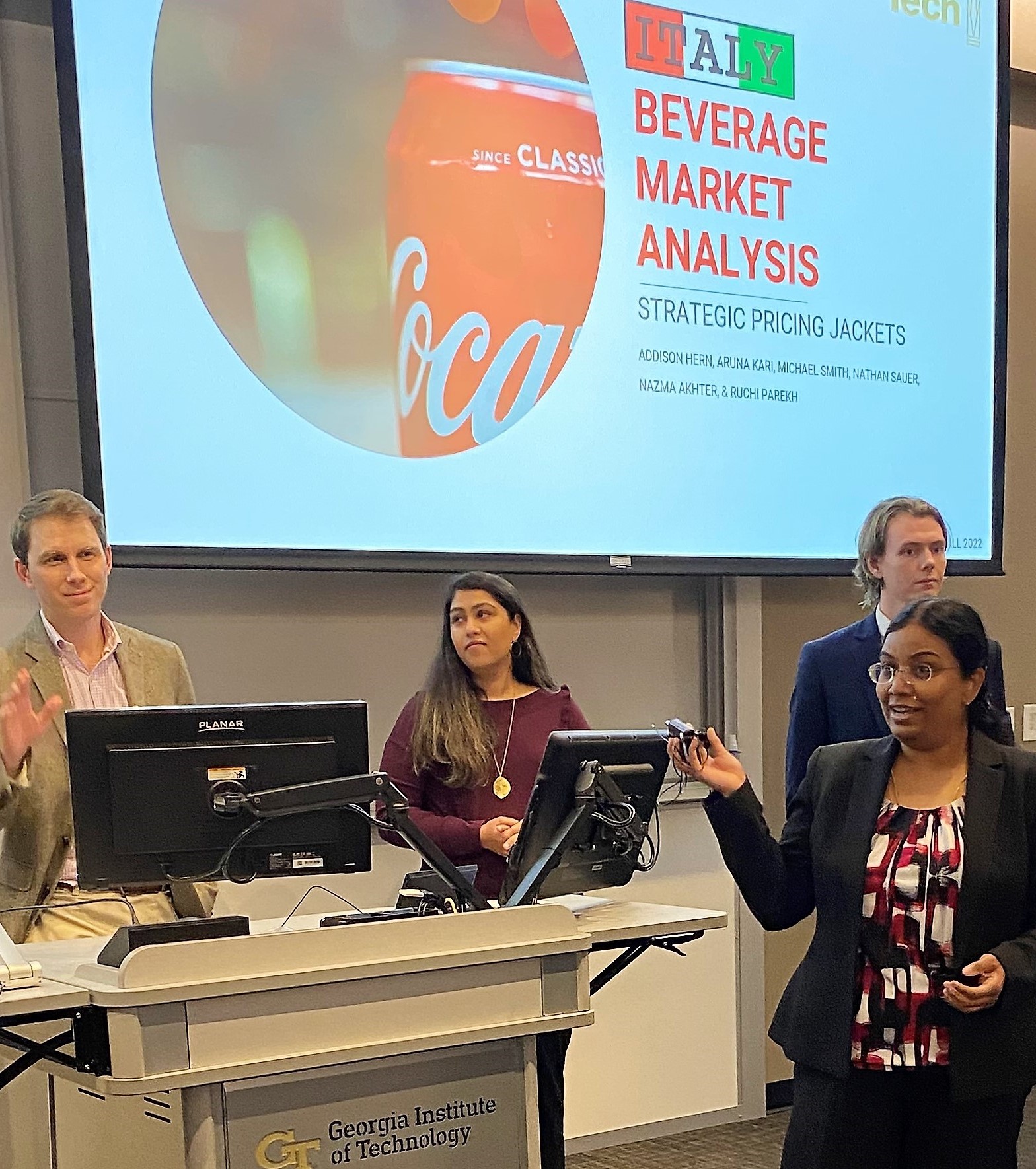 Evening MBA student Aruna Kari explains how alternate pricing strategies could aid Coke beverage sales in Italy.