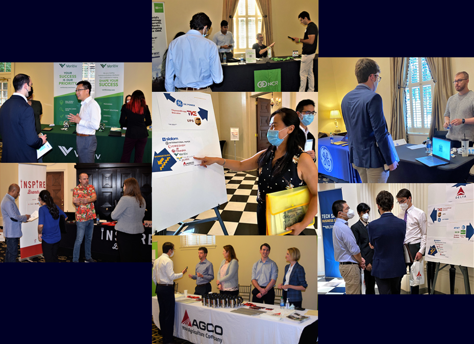 Career Fair collage