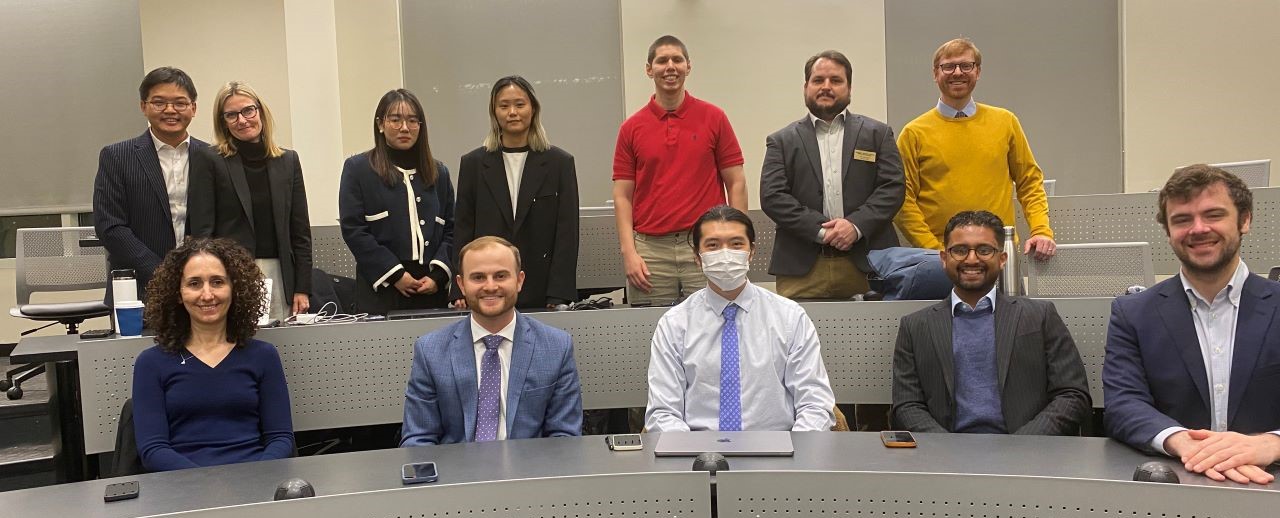 business analytics practicum 2023 both teams with professor jonathan fan