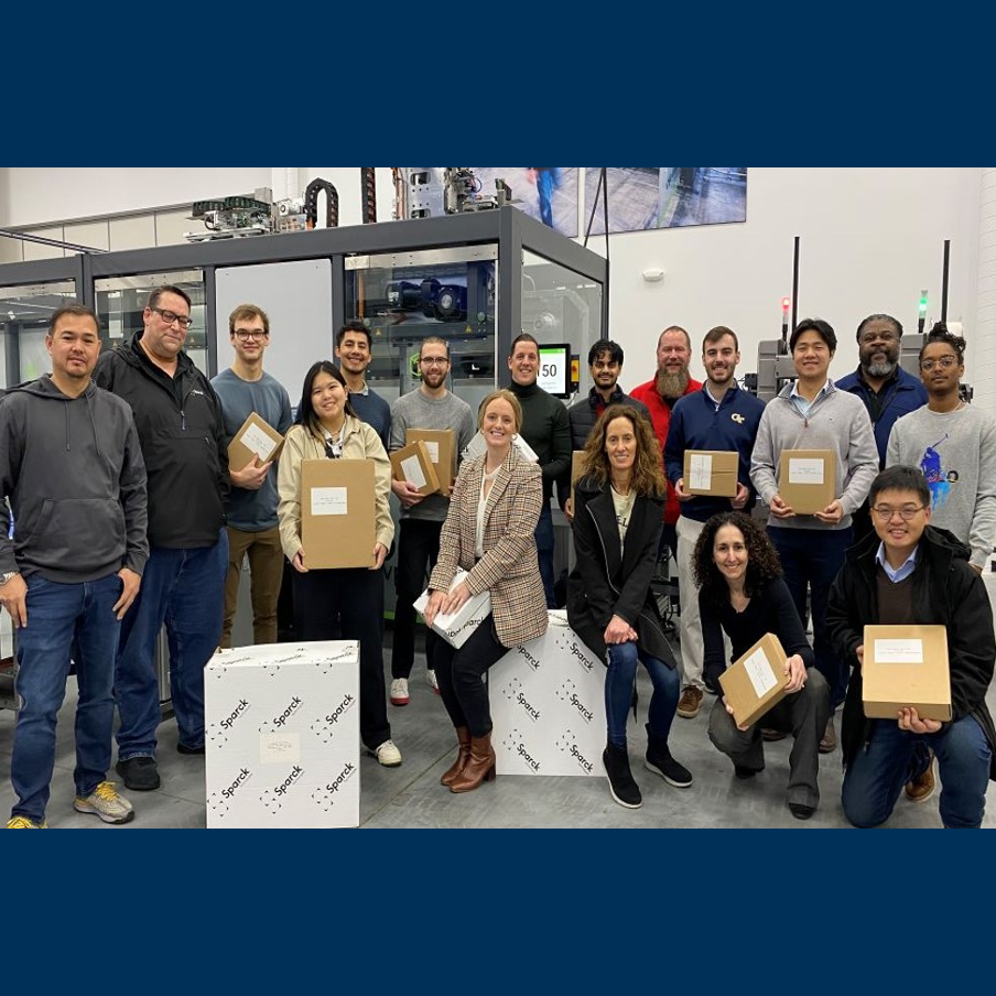 Georgia Tech business analytics practicum students tour Sparck Technologies