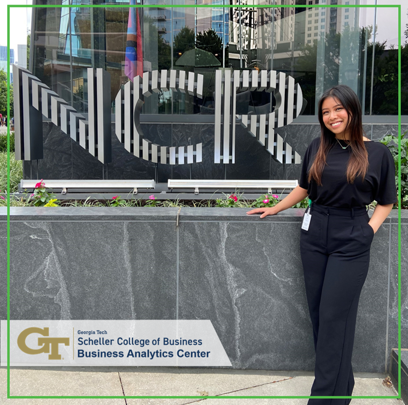 The rigorous curriculum at Georgia Tech helped Sheila Trinh prepare for the challenges of her summer internship at NCR.