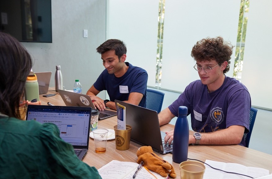 Students Working