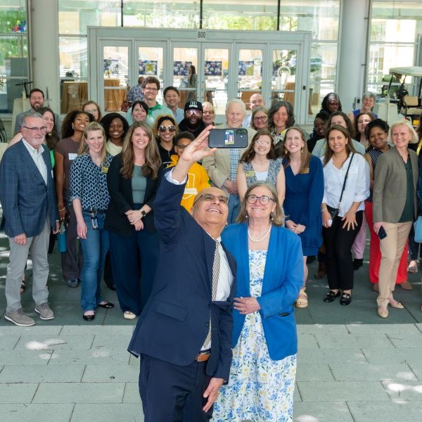 group photo of ILSI's celebration attendees