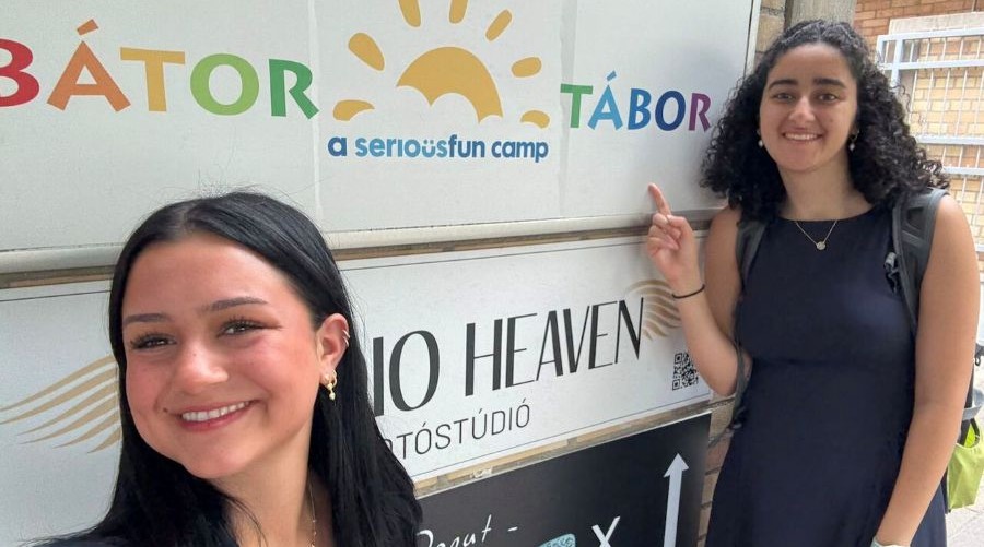 Bátor Tábor Foundation: Elizabeth Eldeiry (Neuroscience) and Mia Lecca (BSBA)