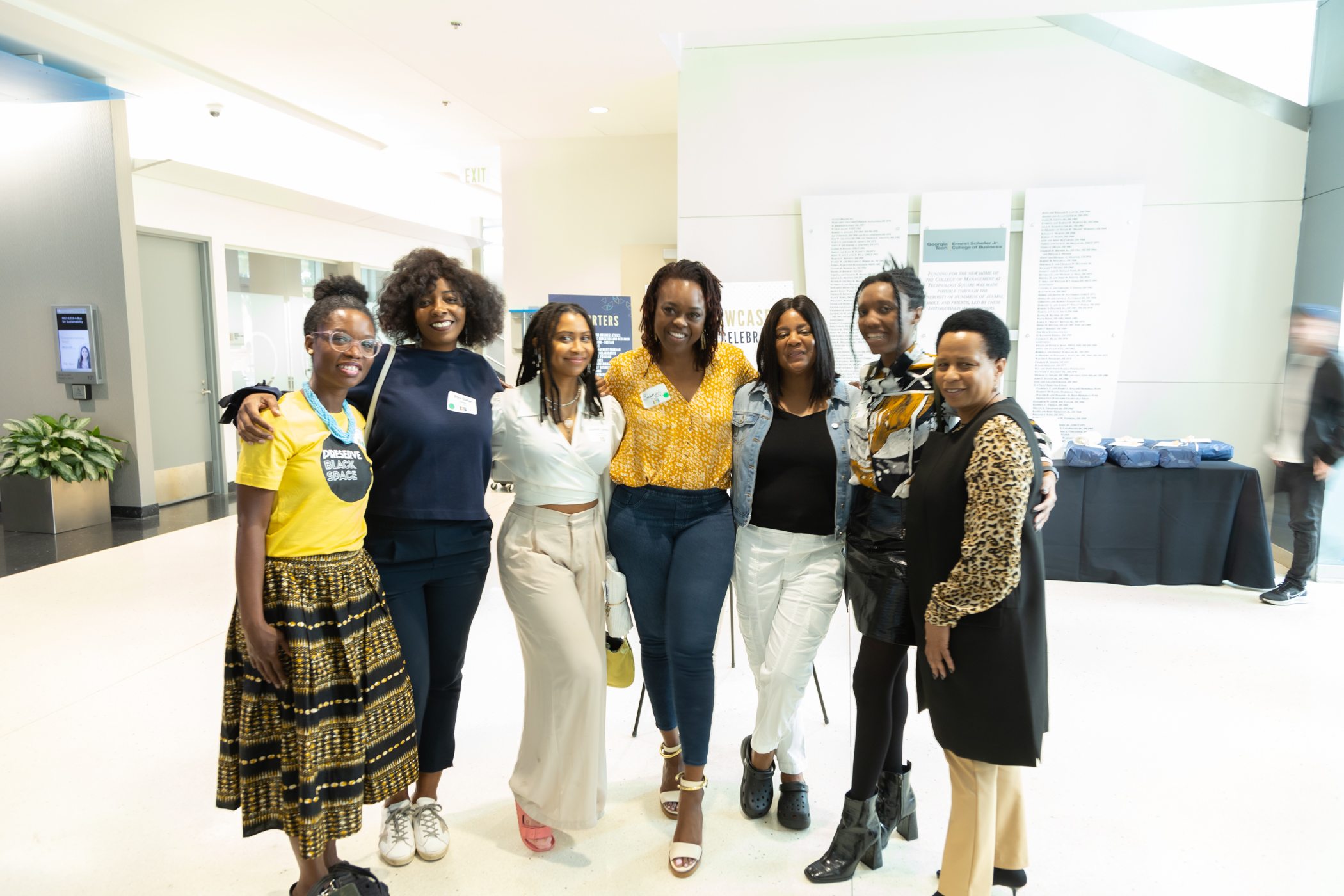 Seven women leaders from Atlanta described their social enterprises.