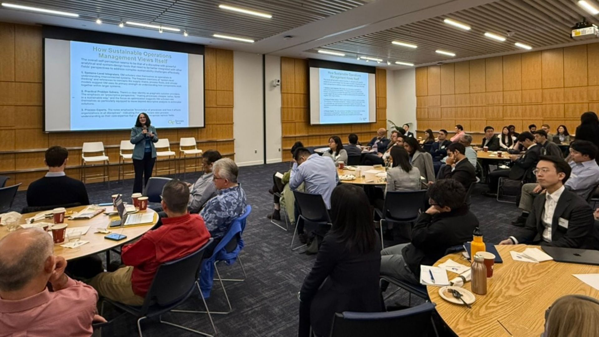 Beril Toktay Leads Sustainability Session