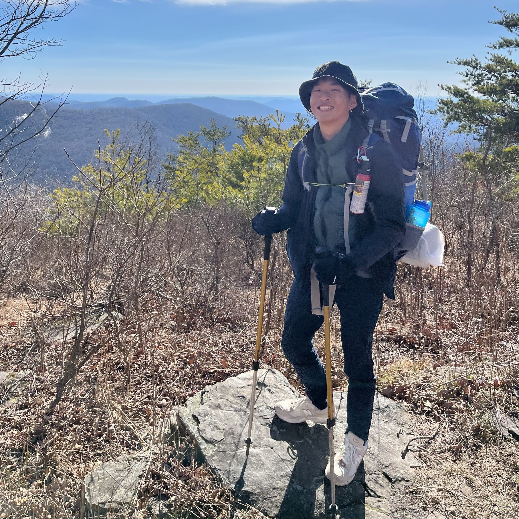 Jason hiking 