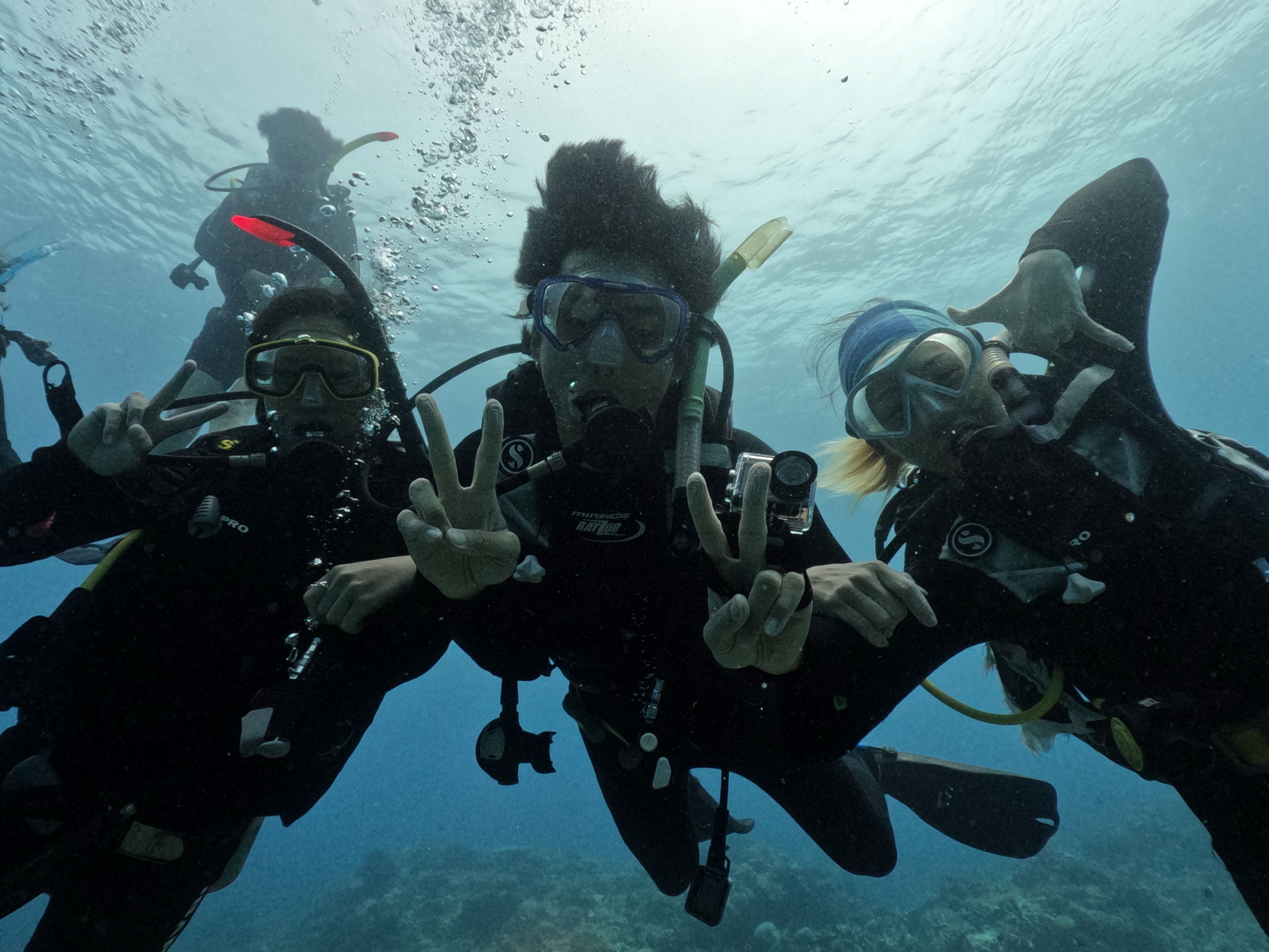 Jason scubadiving