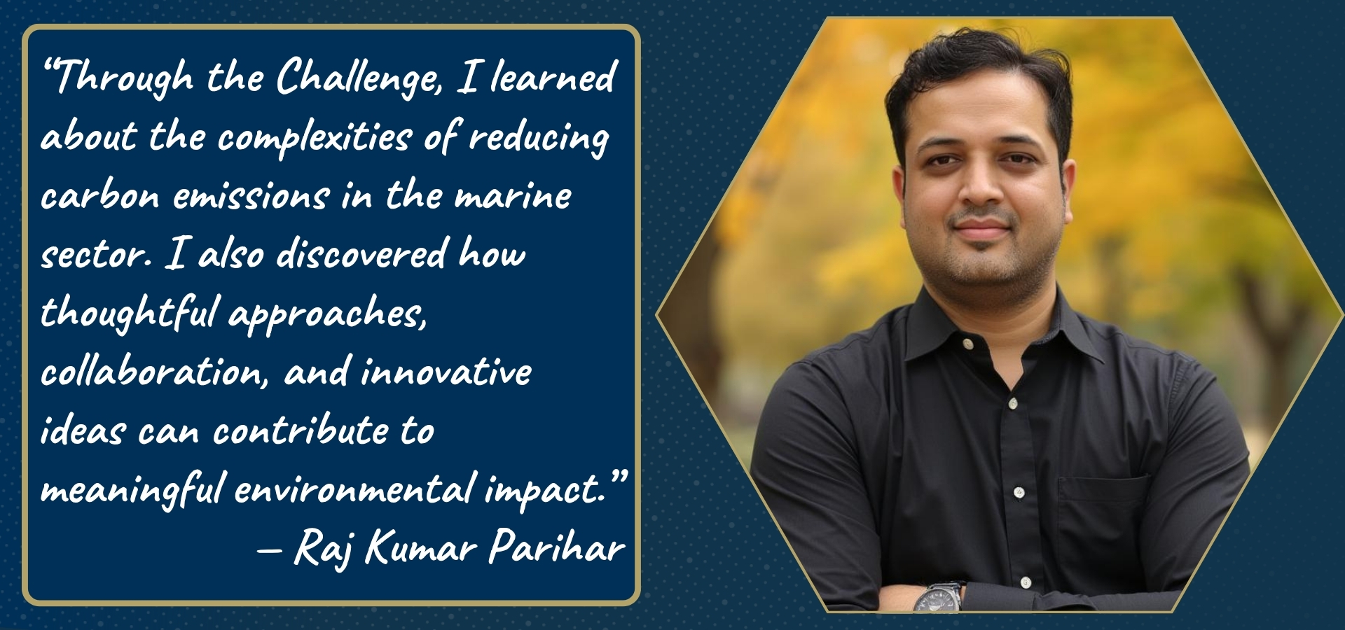 Raj Kumar Parihar Quote