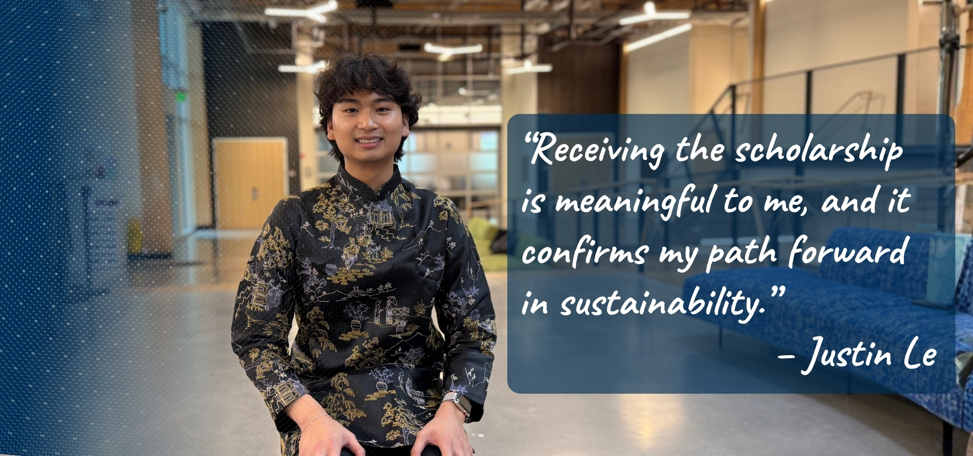 Justin Le Sustainability Quote