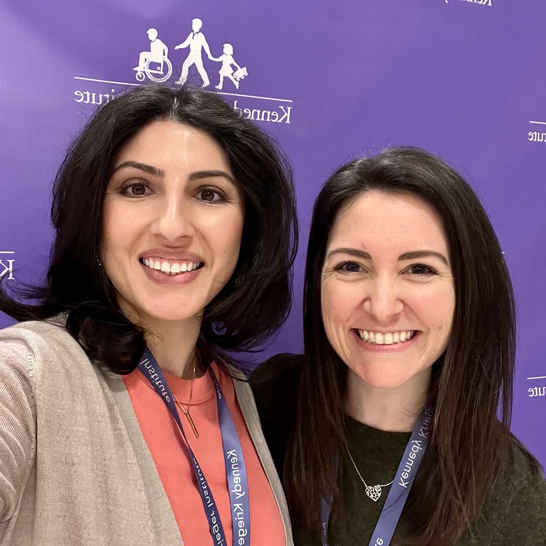 Amanda and Sarah attend the 2023 Neurodiversity in the Workplace conference in Washington, DC.