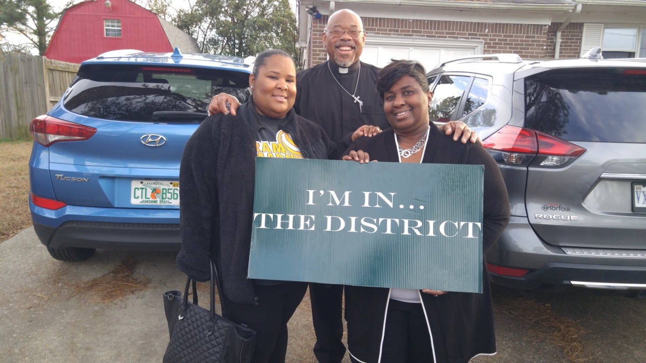Residents of South Hampton Roads show pride for the ECO District.