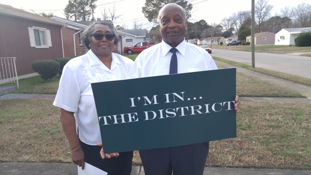 Residents of South Hampton Roads show pride for the ECO District.