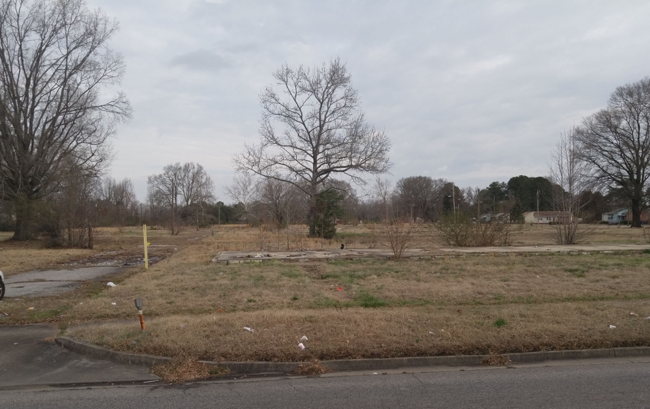 A vacant lot on Greenwood Drive is a potential site for an amphitheater.