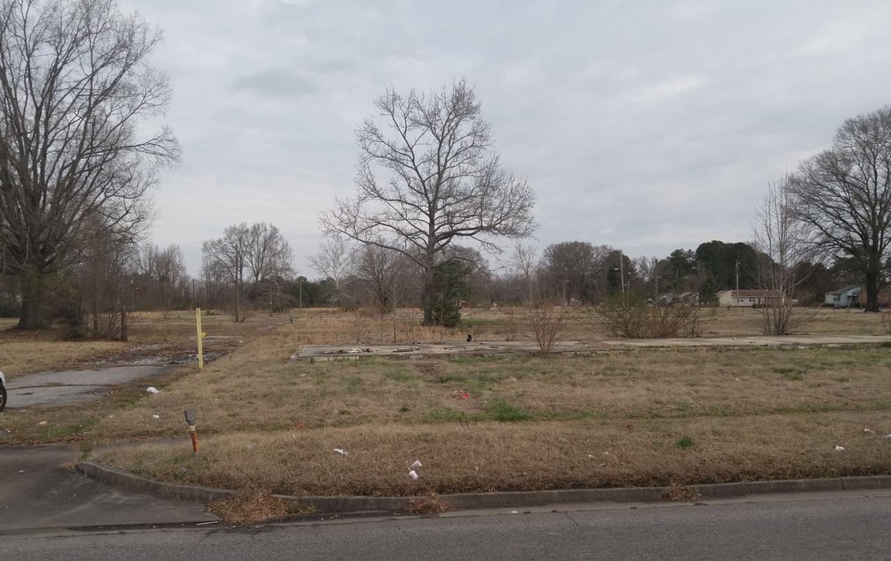 A vacant lot on Greenwood Drive is a potential site for an amphitheater.