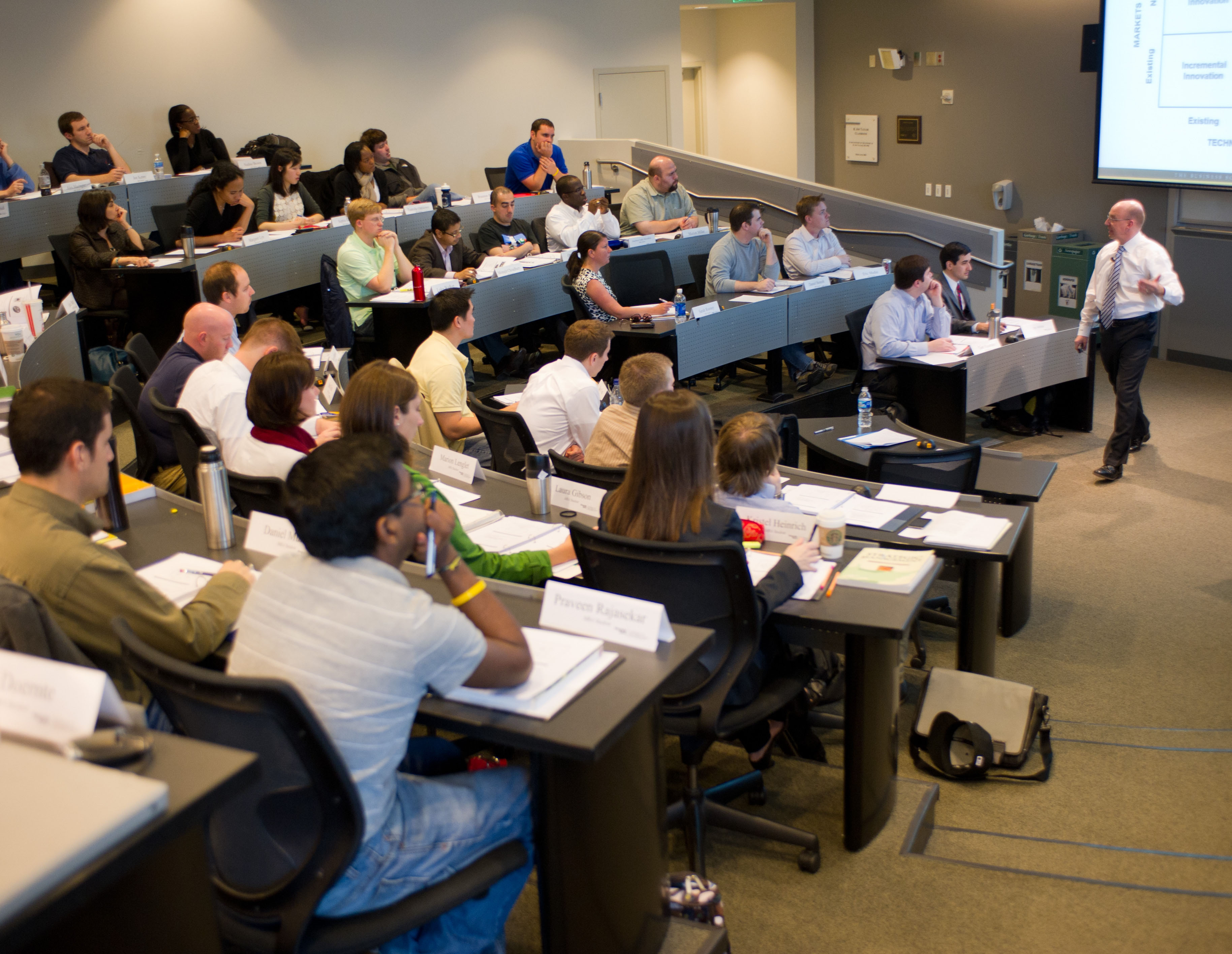 Students at the Scheller College of Business