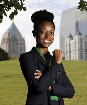 Evening MBA student Sophia Bromfield believes that "sustainability should be ingrained into our culture,"