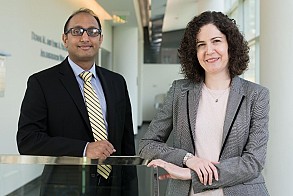 Photo of Professors Basak Kalkanci and Ravi Subramanian