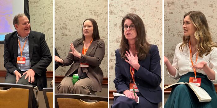 David Eady, Anne Rogers, Charlotte Pugh, and Savannah Seydel talk about the value chain.