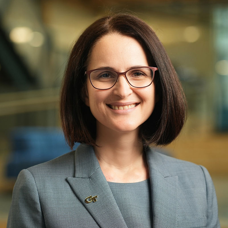 Professor Beril Toktay efforts to start the College's Center on Business Strategies for Sustainability.