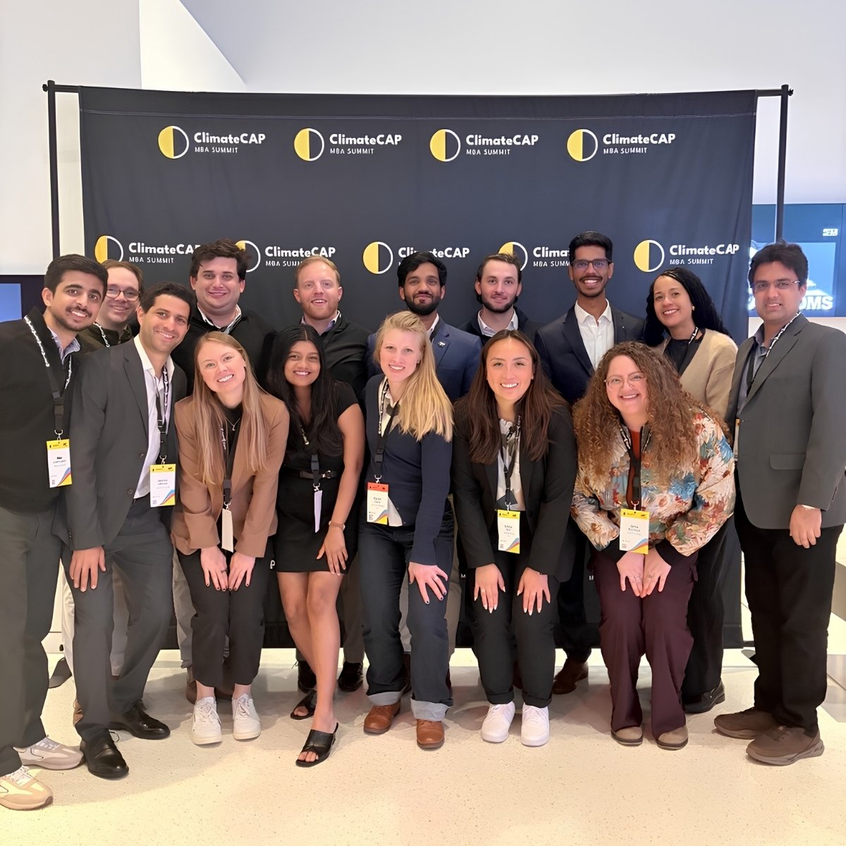 Scheller MBA students and staff attend ClimateCAP.